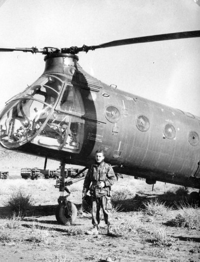 hélicoptère Piasecki Vertol H.21 plus communément appelé "banane