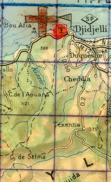 Du 22 au 24 Décembre Le 9° RCP est en opération à l' Ouest de TEXENNA  sur les Mechtas EL HOT et EL OUDJA