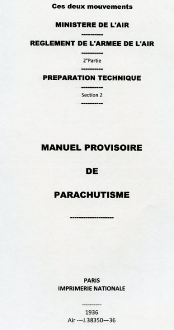  Page de garde du premier document ( 1936 ) 