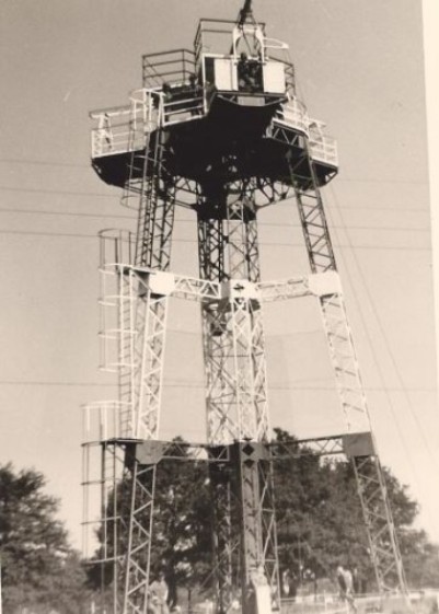  Photo Alain Solère mai 1966, la tour de départ officiellement en activité.
